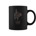 Guy On A Buffalo It Is A Baby Awsome Adoption The Possum Posse Coffee Mug