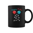 Happy Pill Bunny Funny Easter Silhouette Rabbits Coffee Mug