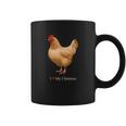 I Heart Love My Chickens Buff Orpington Hen Coffee Mug