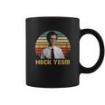 Heck Yes Vintage Napoleon Lovers Dynamite Fan Movie Coffee Mug