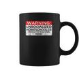 Homeschool Warning Unsocialized Homeschooler Gift Coffee Mug