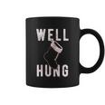 Well Hung Funny Christmas Stocking Offensive Humor Xmas Gifts Coffee Mug