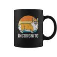 Incorgnito Welsh Corgi Sunset Retro Pet Dog Lover Owner Gift Coffee Mug