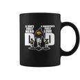 Iowa Hawkeyes Dad A Son’S First Hero A Daughter’S First Love Coffee Mug