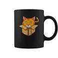 If Its Fits Sit Cat Box Funny Quote For Owner Coffee Mug