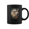 Jackalope With Flowers Coffee Mug