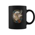 Jackalope With Flowers Coffee Mug