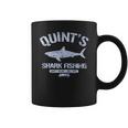 Jaws Distressed Quints Shark Fishing Royal Heather Coffee Mug