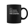 Jim The Man Myth Legend Coffee Mug