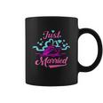 Just Married Newlyweds Cruise Honeymoon Graphic Design Printed Casual Daily Basic Coffee Mug