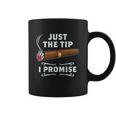 Just The Tip Cigar Smoker Funny Cigar Smoking Graphic Design Printed Casual Daily Basic Coffee Mug