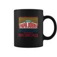 I Just Want To Eat Pizza Papa Johns And Work At Papa Johns Pizza Vintage Coffee Mug