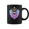 Kawaii Pastel Goth Cute Creepy Crescent Moon Bat Men Women T-Shirt Graphic Print Casual Unisex Tee Coffee Mug