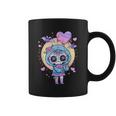 Kawaii Pastel Goth Cute Creepy Sugar Skull Day Of The Death Coffee Mug