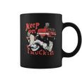 Keep On Truckin Vintage 1970 Coffee Mug