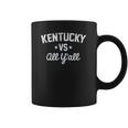 Kentucky Versus All Yall Collegiate Coffee Mug