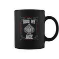 Kiss My Ace Funny Ace Of Spades Coffee Mug