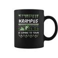 Krampus Is Coming To Town Funny Krampus Christmas Coffee Mug