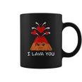 Lava Day Volcano Valentines Gift Funny Valentines Coffee Mug