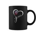 Liberty Flames Heart Jesus Apparel Coffee Mug