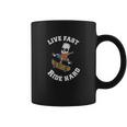 Live Fast Ride Hard Halloween Bart Coffee Mug