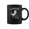 Llamastay 6 Feet Away Social Distancing Gift Coffee Mug