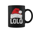 Lolo Santa Christmas Family Xmas Gifts Coffee Mug