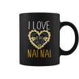 I Love Being Called Nai Nai Sunflower Heart Christmas Gift Coffee Mug