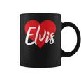 I Love Elvis First Name I Heart Named Men Women T-Shirt Graphic Print Casual Unisex Tee Coffee Mug