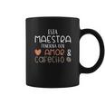 Maestra Espanol Playera Gift Regalo Spanish Teacher Coffee Mug