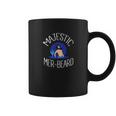 Majestic Merbeard Funny Bearded Mermaid Coffee Mug