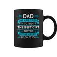 Mens Funny Fathers Day Gift For Daddy Papa From Daughter Son Wife Coffee Mug