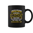 Mens A Grumpy Old Man Who Smokes CigarsCigar Lover Coffee Mug