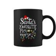 Merry Christmas Nurse Crew Rn Santas Favorite Picu Nurse Coffee Mug