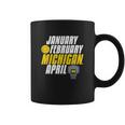 Michigan Wolverines Month Of Michigan Basketball Coffee Mug