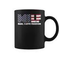 Milf - Man I Love Freedom Womens Ideal Racerback Tankt Coffee Mug