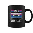 Im A Mixtape Bi Sexual Flag Supporter Lgbt Merchandise Graphic Design Printed Casual Daily Basic Coffee Mug