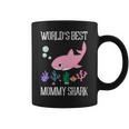 Mommy Gift Worlds Best Mommy Shark Coffee Mug