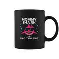 Mommy Shark Of Two Announcement Coffee Mug