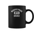 Morris Park Bronx Nyc Gym Style Distressed White Print Coffee Mug