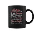 Mother And Daughter Not Always Eye To Eye But Always Heart To Heart Coffee Mug