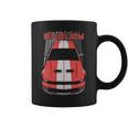 Mustang Shelby Gt500 2007 2009 Red Coffee Mug