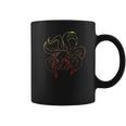 Naruto Shippuden Nine Tails Gradient Outline Coffee Mug