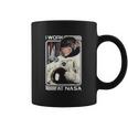 Nasa I Work There Chimpanzee Coffee Mug