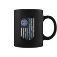 Navy Seal Team 2 American Flag Coffee Mug