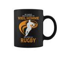 Ne Jamais Sous Estimer Un Vieil Homme Qui Joue Au Rugby Coffee Mug