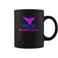 Norfolk Virginia Diving Mermaid Coffee Mug