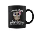 Im Not Short Im Just More Down To Earth Owl Coffee Mug