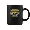 Oakley Ca California Home Vintage Gift Retro Sunset Coffee Mug