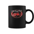 Old Guys RuleShirt For Men | Red Truck | Charcoal Coffee Mug